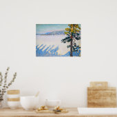 Akseli Gallen-Kallela - Ruovesi-See im Winter Poster (Küche)