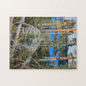 Akseli Gallen-Kallela - See in der Wildnis Puzzle (Horizontal)