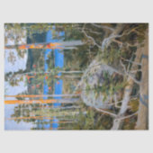 Akseli Gallen-Kallela - See in der Wildnis Seidenpapier (Vorderseite)