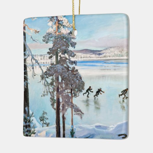 Akseli Gallen-Kallela - Skater in der Nähe von Kal Keramikornament (Links)