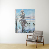 Akseli Gallen-Kallela - Skater in der Nähe von Kal Wandteppich (Beispiel)