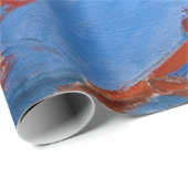 Akseli Gallen-Kallela - Skiers Geschenkpapier (Rolleneckpunkt)