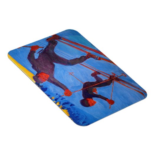 Akseli Gallen-Kallela - Skiers Magnet (Rechte Seite)