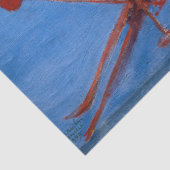 Akseli Gallen-Kallela - Skiers Seidenpapier (Detail)