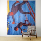 Akseli Gallen-Kallela - Skiers Wandteppich (Beispiel)