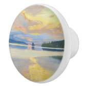 Akseli Gallen-Kallela - Sonnenuntergang über dem S Keramikknauf (Rechts)