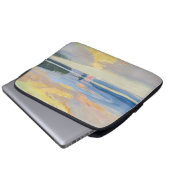 Akseli Gallen-Kallela - Sonnenuntergang über dem S Laptopschutzhülle (Vorne Knopf)