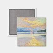 Akseli Gallen-Kallela - Sonnenuntergang über dem S Magnet (Vorderseite/Rückseite)