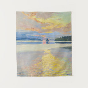 Akseli Gallen-Kallela - Sonnenuntergang über dem S Wandteppich