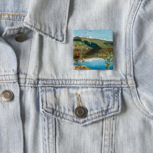 Akseli Gallen-Kallela - Thunderwolken am Horizont Button (Beispiel)