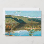 Akseli Gallen-Kallela - Thunderwolken am Horizont Dankeskarte (Vorderseite)