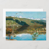 Akseli Gallen-Kallela - Thunderwolken am Horizont Dankeskarte (Vorne/Hinten)