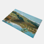 Akseli Gallen-Kallela - Thunderwolken am Horizont Fußmatte (Schrägansicht)