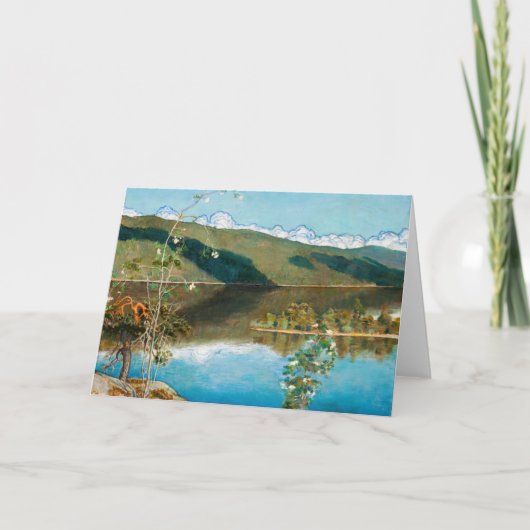 Akseli Gallen-Kallela - Thunderwolken am Horizont Karte (Vorderseite)