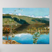 Akseli Gallen-Kallela - Thunderwolken am Horizont Poster (Vorne)