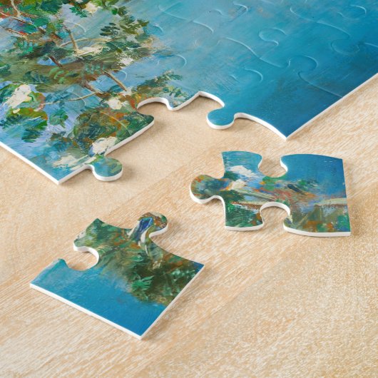 Akseli Gallen-Kallela - Thunderwolken am Horizont Puzzle (Seite)