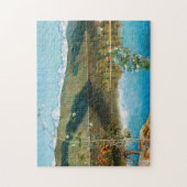 Akseli Gallen-Kallela - Thunderwolken am Horizont Puzzle (Vertikal)