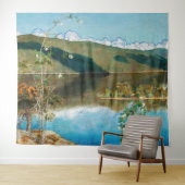 Akseli Gallen-Kallela - Thunderwolken am Horizont Wandteppich (Beispiel (Horizontal))