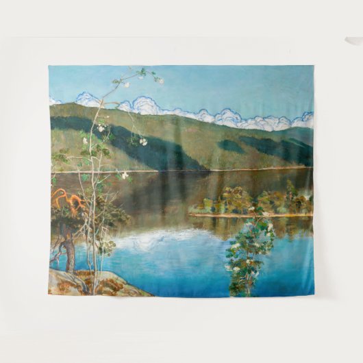 Akseli Gallen-Kallela - Thunderwolken am Horizont Wandteppich (Vorderseite (Horizontal))