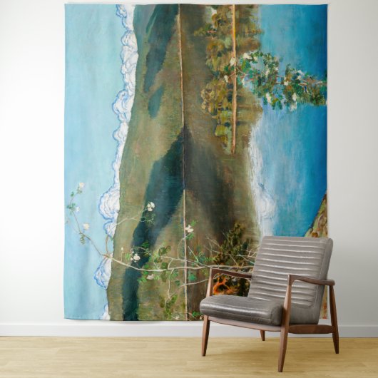 Akseli Gallen-Kallela - Thunderwolken am Horizont Wandteppich (Beispiel)