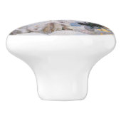 Akseli Gallen-Kallela - Wald im Winter Keramikknauf (Seitenansicht)