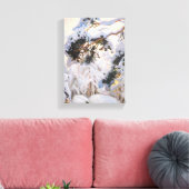 Akseli Gallen-Kallela - Wald im Winter Leinwanddruck (Insitu (Wohnzimmer))