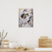 Akseli Gallen-Kallela - Wald im Winter Poster (Küche)