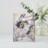 Akseli Gallen-Kallela - Wald im Winter Postkarte (Stehend Vorderseite)