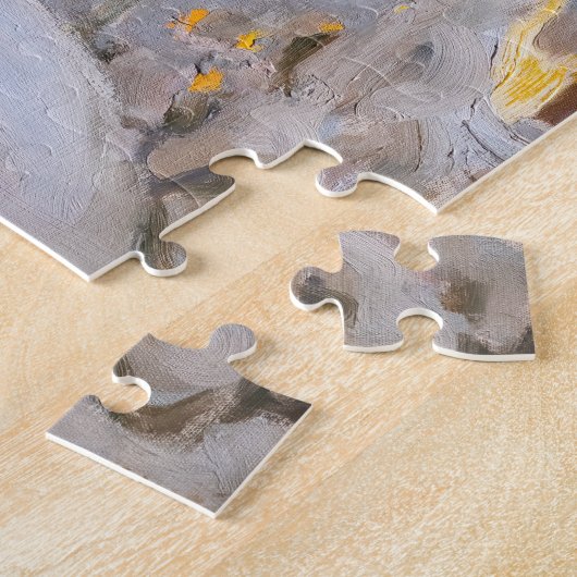 Akseli Gallen-Kallela - Wald im Winter Puzzle (Seite)