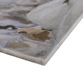 Akseli Gallen-Kallela - Wald im Winter Schneidebrett (Ecke)