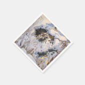 Akseli Gallen-Kallela - Wald im Winter Serviette (Ecke)