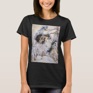 Akseli Gallen-Kallela - Wald im Winter T-Shirt