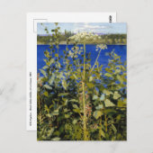 Akseli Gallen-Kallela - Wild Angelica Postkarte (Vorne/Hinten)