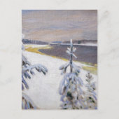 Akseli Gallen-Kallela - Winterlandschaft #2 Postkarte (Vorderseite)