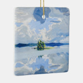 Akseli Gallen-Kallela - Wolken oberhalb eines Sees Keramikornament (Rechts)