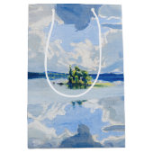 Akseli Gallen-Kallela - Wolken oberhalb eines Sees Mittlere Geschenktüte (Vorderseite)