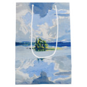 Akseli Gallen-Kallela - Wolken oberhalb eines Sees Mittlere Geschenktüte (Rückseite)