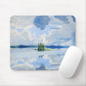 Akseli Gallen-Kallela - Wolken oberhalb eines Sees Mousepad (Mit Mouse)
