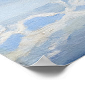 Akseli Gallen-Kallela - Wolken oberhalb eines Sees Poster (Ecke)