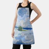 Akseli Gallen-Kallela - Wolken oberhalb eines Sees Schürze (InSitu)