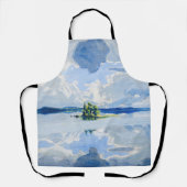 Akseli Gallen-Kallela - Wolken oberhalb eines Sees Schürze (Vorderseite)