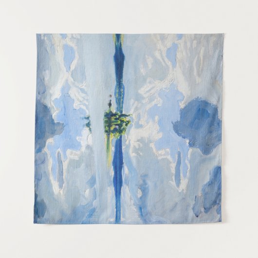 Akseli Gallen-Kallela - Wolken oberhalb eines Sees Wandteppich (Vorderseite (Horizontal))