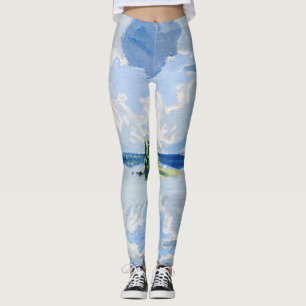 Akseli Gallen-Kallela - Wolken über einem See Leggings