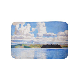 Akseli Gallen-Kallela - Wolkentürme Badematte