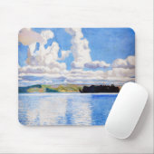 Akseli Gallen-Kallela - Wolkentürme Mousepad (Mit Mouse)