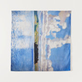 Akseli Gallen-Kallela - Wolkentürme Wandteppich (Vorderseite (Horizontal))