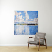 Akseli Gallen-Kallela - Wolkentürme Wandteppich (Beispiel)