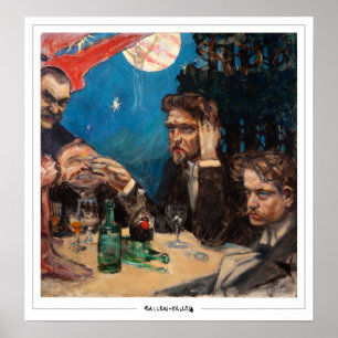 Akseli Gallen-Kallela Zedign Art Poster #3