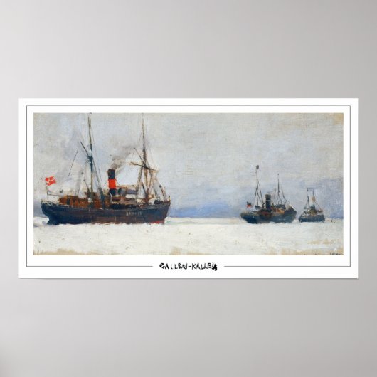 Akseli Gallen-Kallela Zedign Art Poster #364 (Vorne)