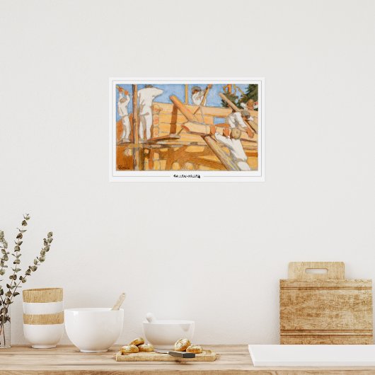 Akseli Gallen-Kallela Zedign Art Poster #417 (Küche)